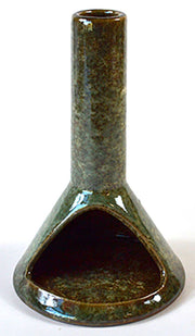 Green Chimney Ceramic Cone Incense Burner - 6 inch