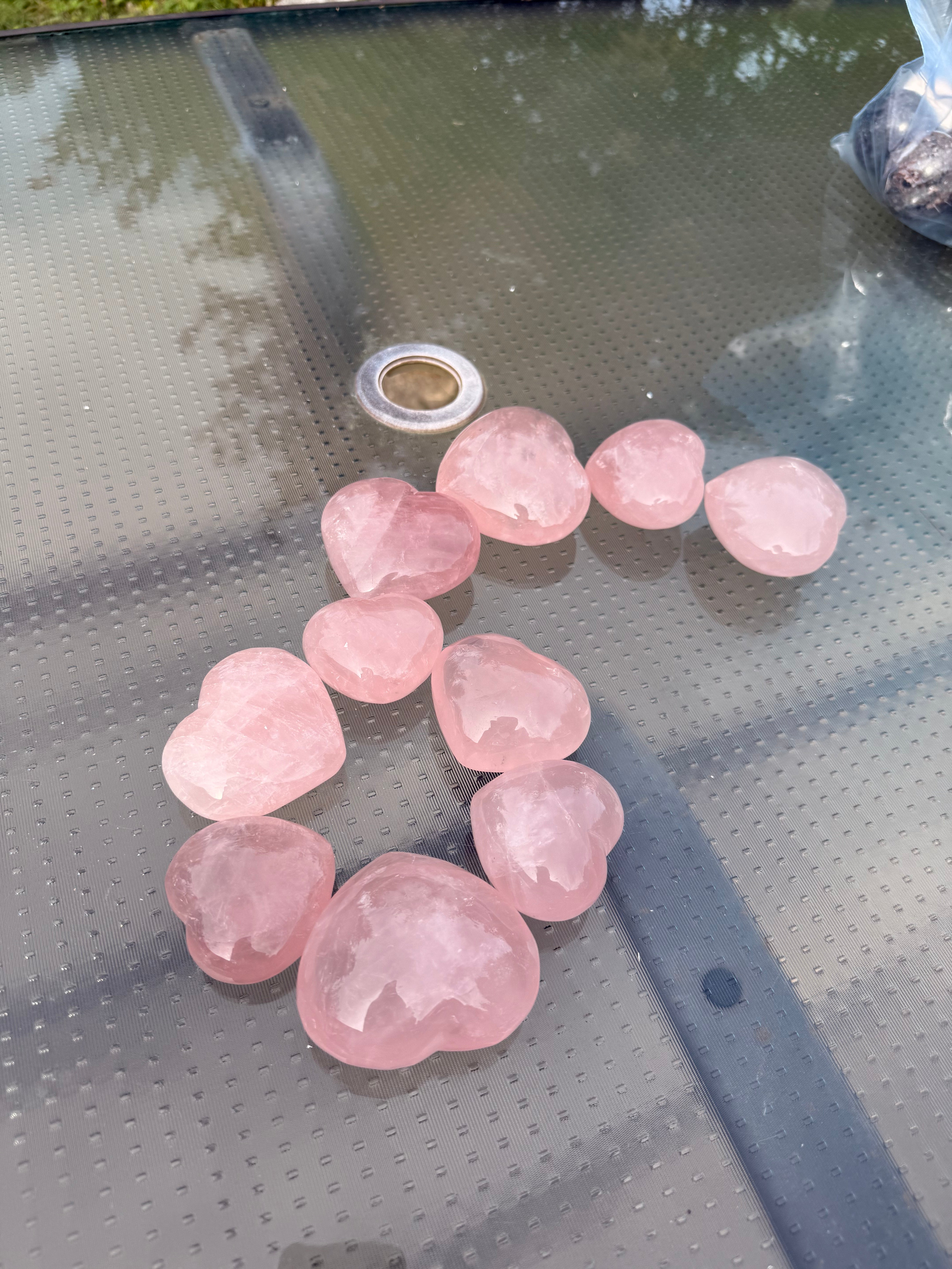 Rose Quartz Heart