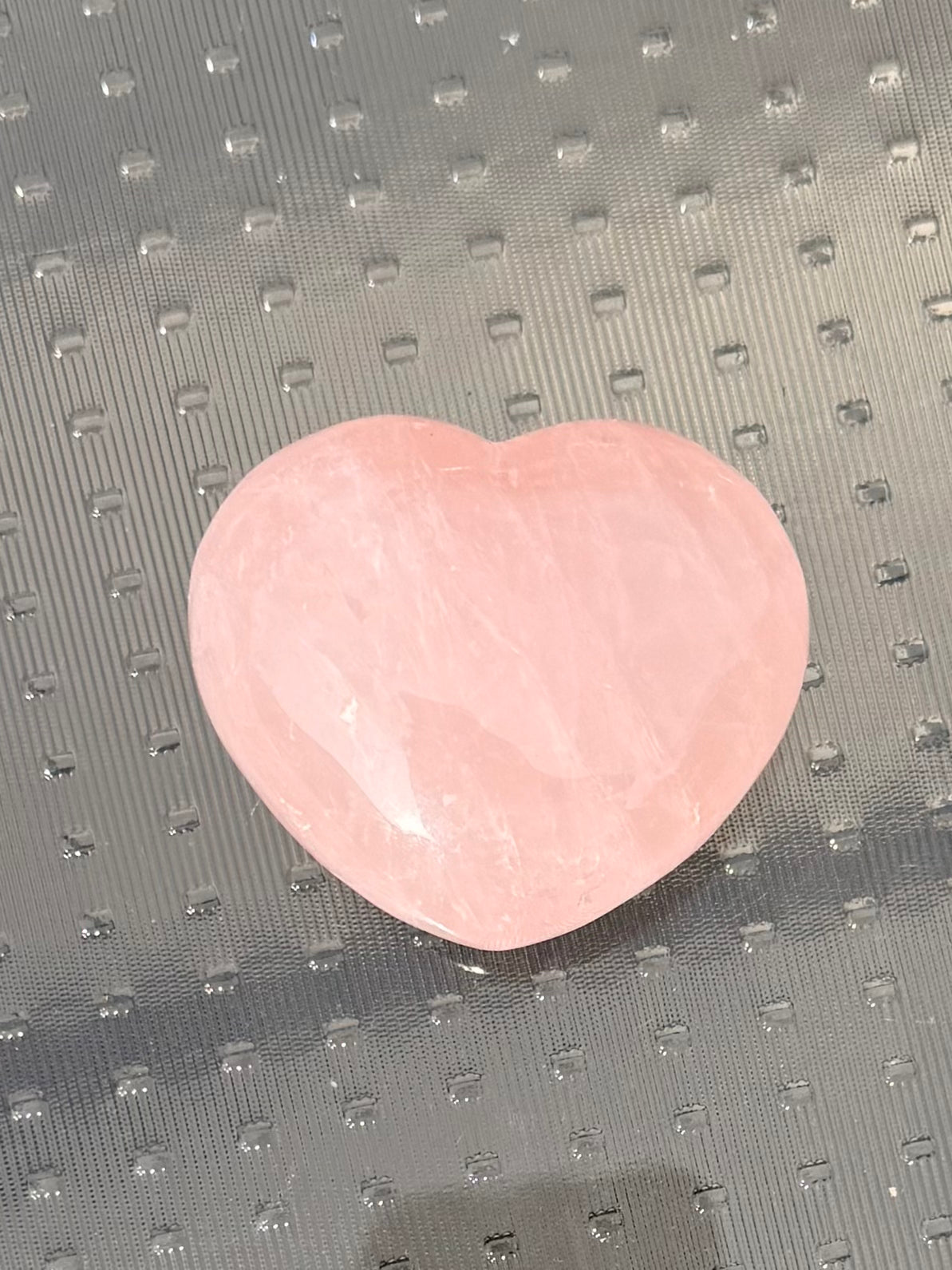 Rose Quartz Heart