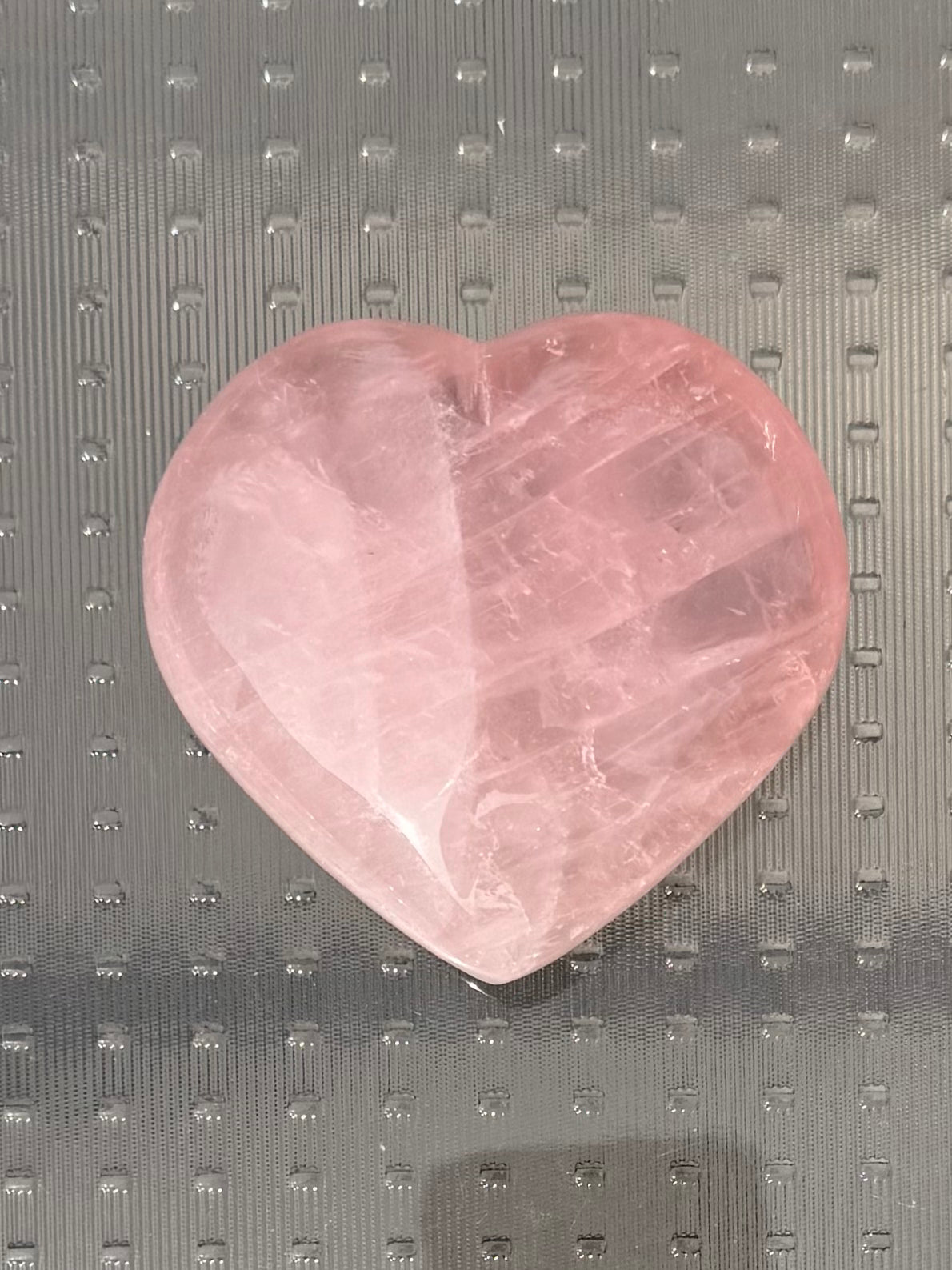 Rose Quartz Heart