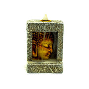 Buddha Head Square Backflow Incense Burner (4 inch)