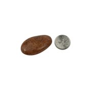 Peach Moonstone Palm Stone - 1.5-2.25 inch