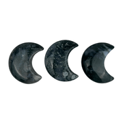 Moss Agate Moon - 2-2.25 inch