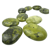 Serpentine Palm Stone - 2.5 inch