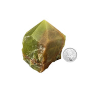 Green Aragonite Top Polished Point - 2.5-3.0 inch