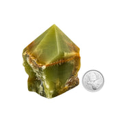 Green Aragonite Top Polished Point - 2.5-3.0 inch