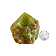 Green Aragonite Top Polished Point - 2.5-3.0 inch