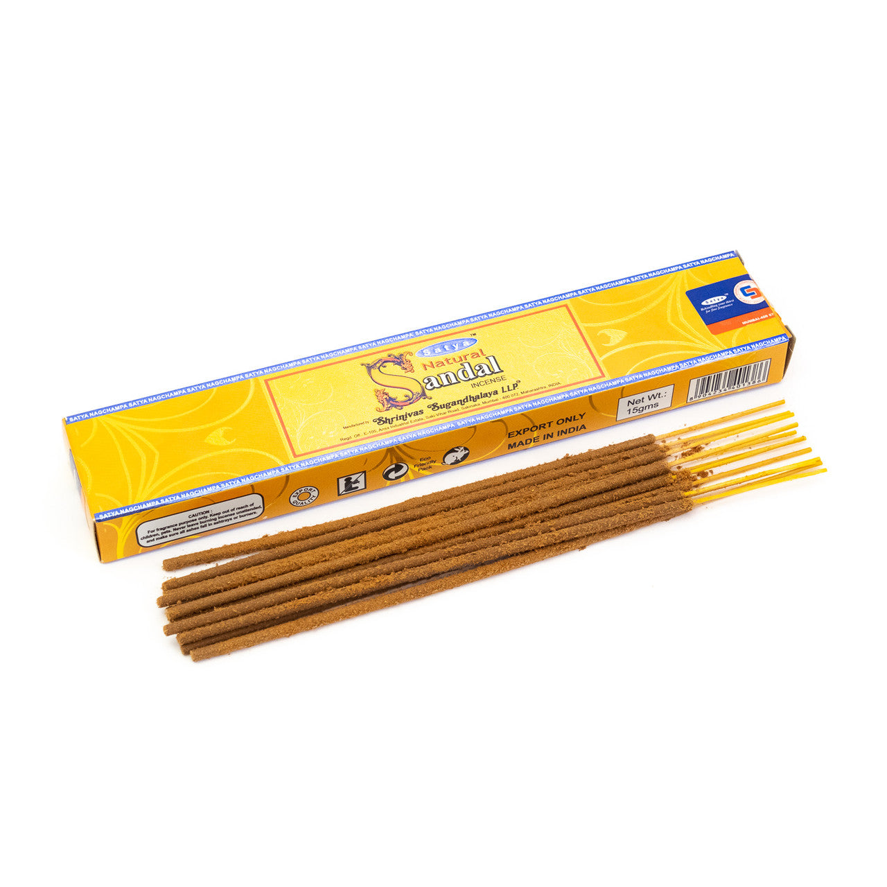 Satya Natural Sandal Incense Sticks (15g)