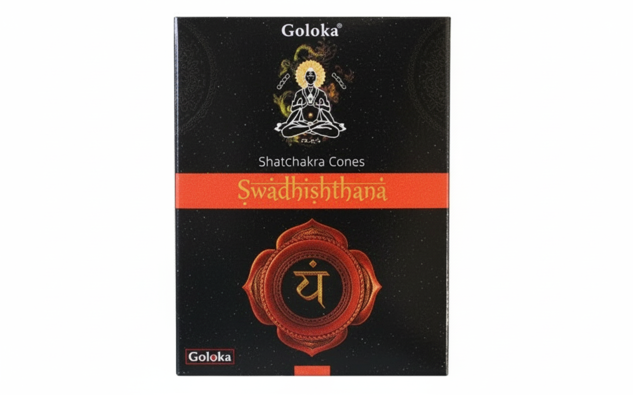 Goloka Sacral Chakra (Swadhishthana) ShatChakra Cones (10 Cones)