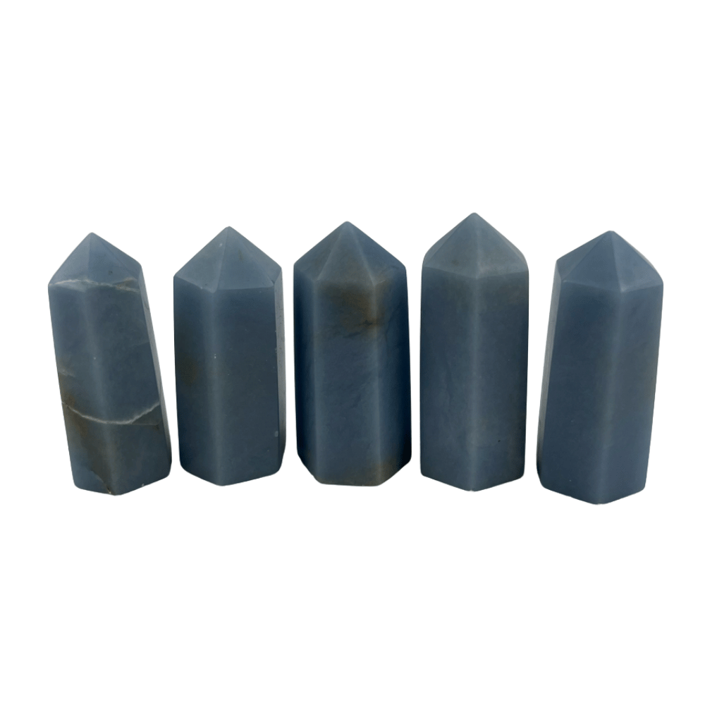 Angelite Crystal Tower - 2 inch
