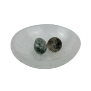 Green Spot Jasper Tumbled Stone - 20-30 mm