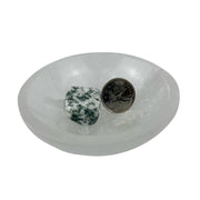 Moss Agate Tumbled Stone - 20-30 mm