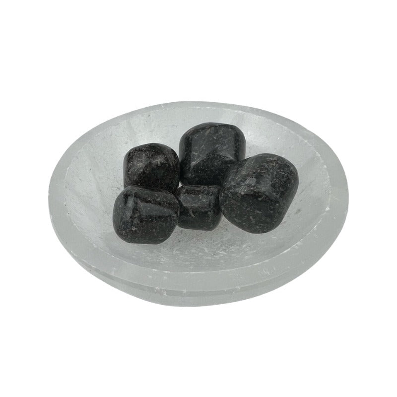 Green Coppernite Tumbled Stone - 20-25 mm