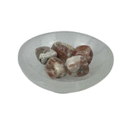 Pink Zebra Jasper Tumbled Stone - 15-35 mm
