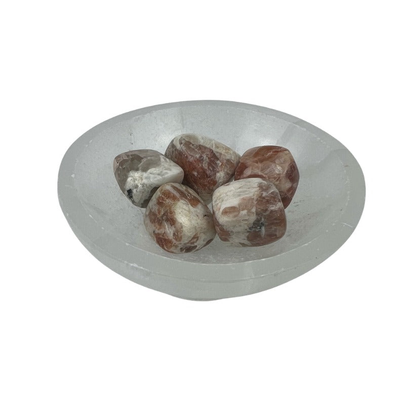 Pink Zebra Jasper Tumbled Stone - 15-35 mm