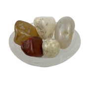 Mixed Agate with Transparency Tumbled Stone - 20-40 mm