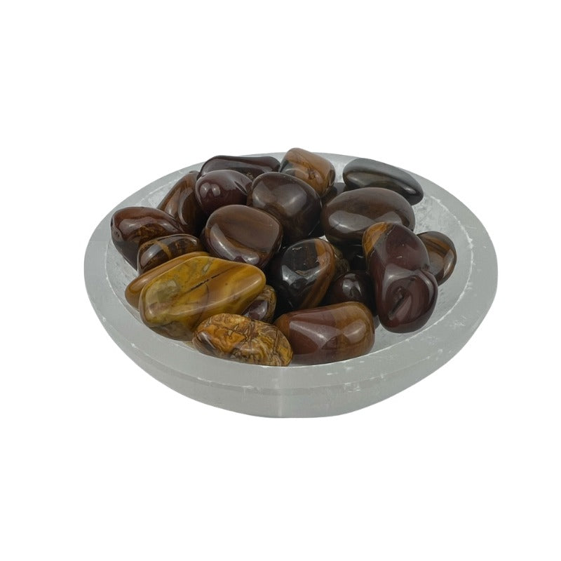 Desert Sunset Jasper Tumbled Stone - 20-30 mm