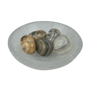 Brown Zebra Calcite Tumbled Stone - 20-35 mm