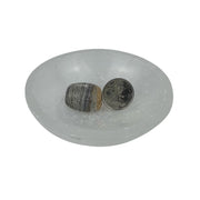 Brown Zebra Calcite Tumbled Stone - 20-35 mm
