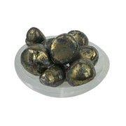Pyrite with Black Magnetite Tumbled Stone - 20-35 mm