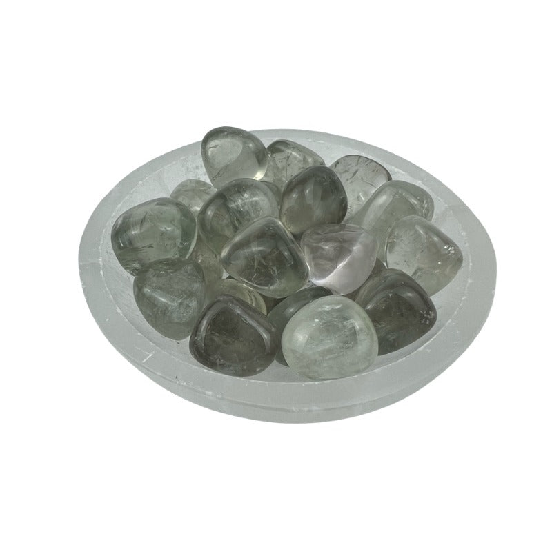 Prasiolite Tumbled Stone - 10-25 mm
