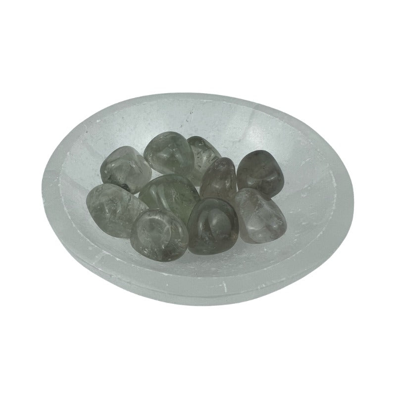 Prasiolite Tumbled Stone - 10-25 mm