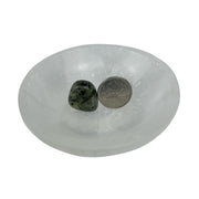 Prehnite with Rutile Tumbled Stone - 15-35 mm