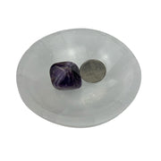 Chevron Amethyst Tumbled Stone - 20-30 mm