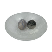 Blue Cherry Blossom Agate Tumbled Stone - 15-20 mm