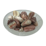 Red Aragonite Tumbled Stone - 20-40 mm