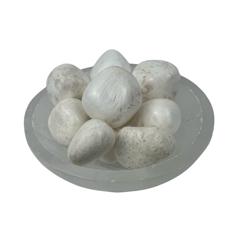 Scolecite Tumbled Stone - 10-30 mm