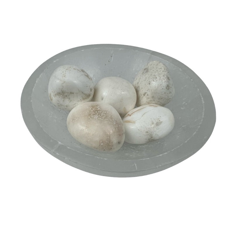 Scolecite Tumbled Stone - 10-30 mm