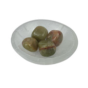 Green Aragonite Tumbled Stone - 15-30 mm