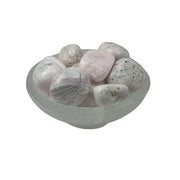 Pink Mangano Calcite UV Tumbled Stone - 20-35 mm
