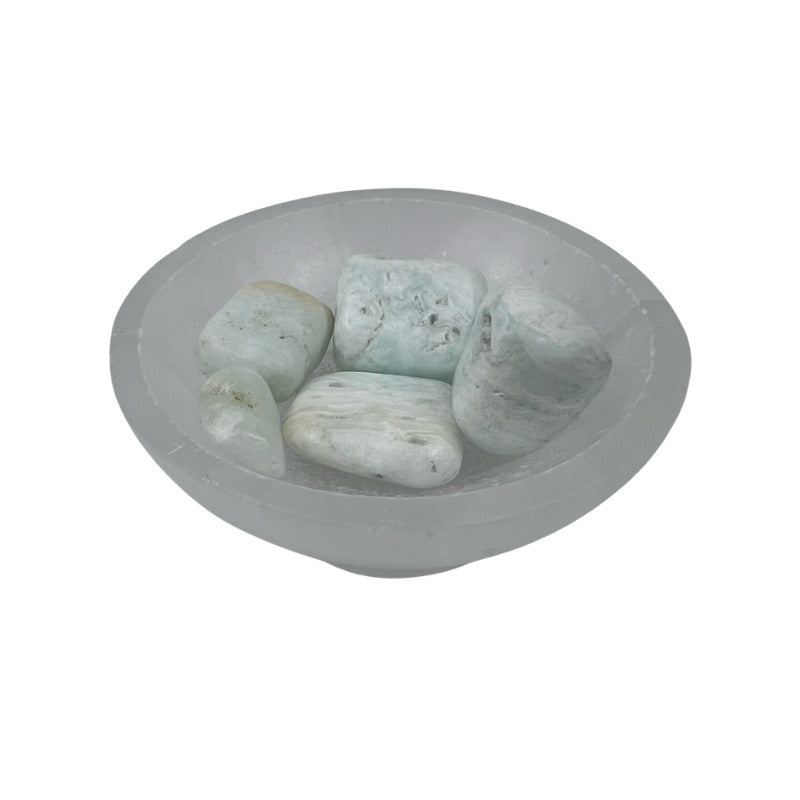 Caribbean Calcite Tumbled Stone - 20-45 mm