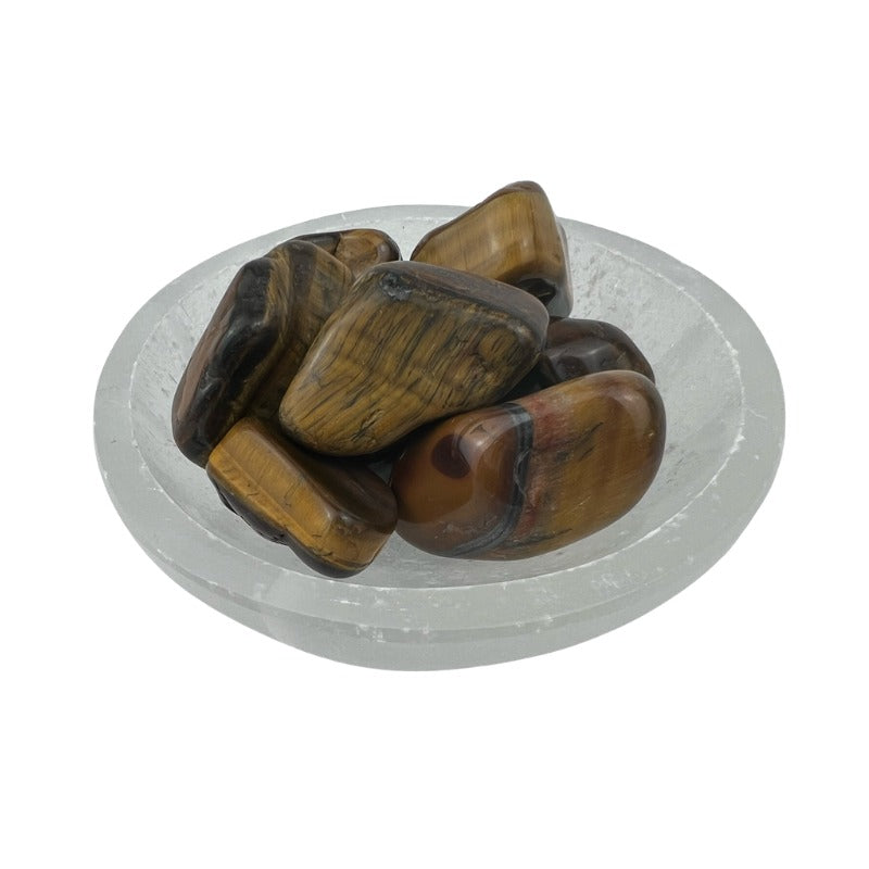 Tiger Eye Tumbled Stone - 20-40 mm