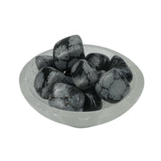 Snowflake Obsidian Tumbled Stone - 20-35 mm