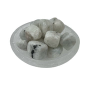 Rainbow Moonstone Tumbled Stone - 20-30 mm