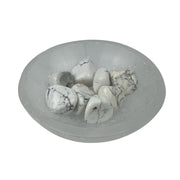 White Howlite Tumbled Stone - 15-30 mm