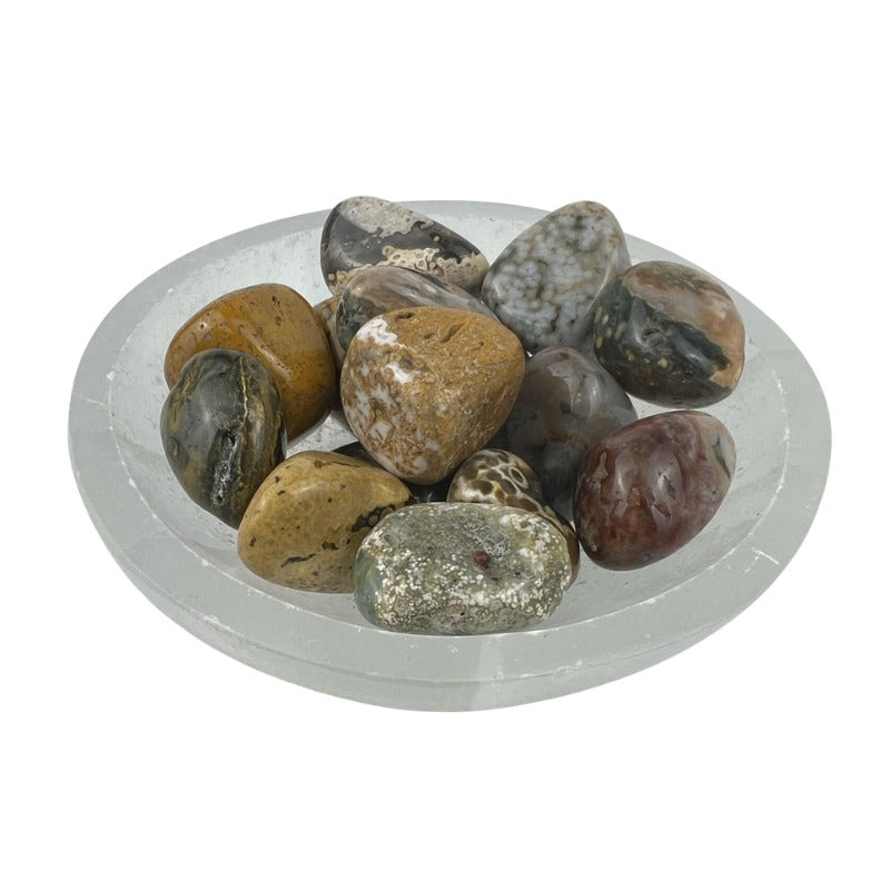 Ocean Jasper Tumbled Stone - 20-30 mm