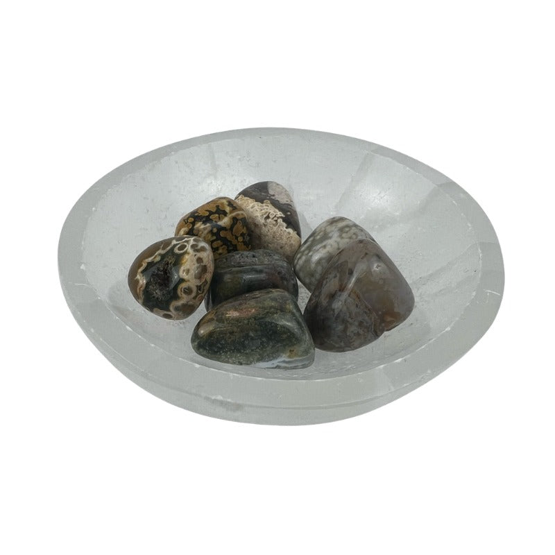 Ocean Jasper Tumbled Stone - 20-30 mm