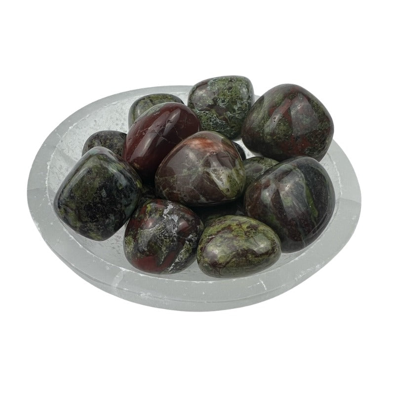 Dragon Blood Jasper Tumbled Stone - 12-25 mm