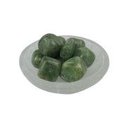 Green Garnet Grossularite Tumbled Stone - 20-40 mm