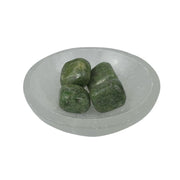 Green Garnet Grossularite Tumbled Stone - 20-40 mm