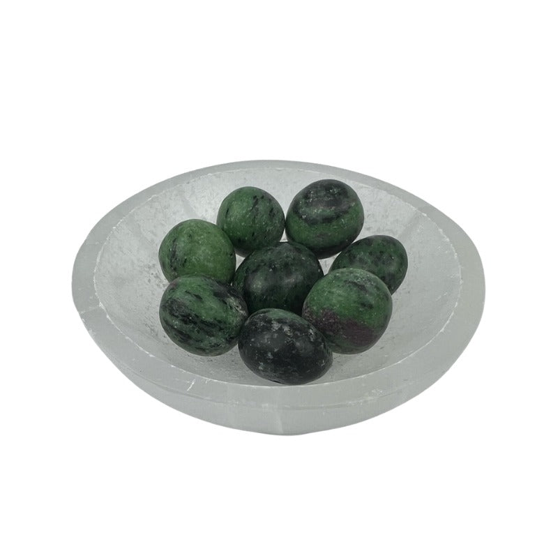 Ruby Zoisite Tumbled Stone - 20-30 mm