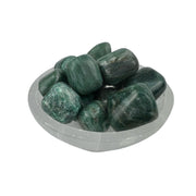 Emerald with Fuchsite Tumbled Stone - 20-30 mm