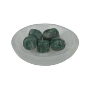 Emerald with Fuchsite Tumbled Stone - 20-30 mm