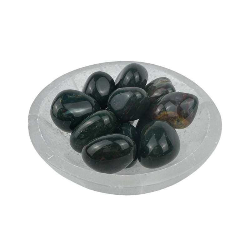 Bloodstone Tumbled Stone - 15-40 mm