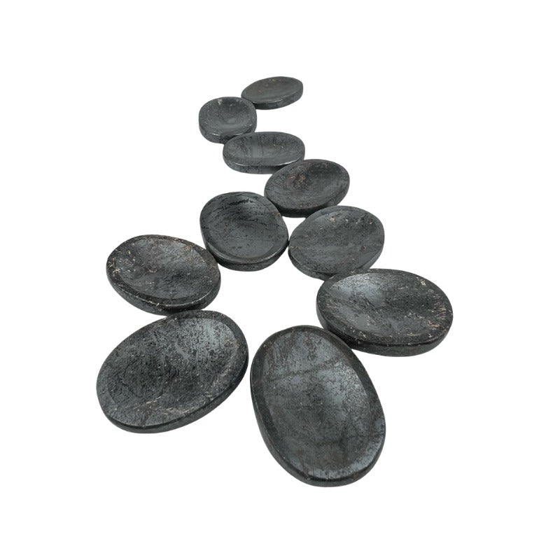 Hematite Worry Stone - 1.5 inch