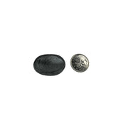 Hematite Worry Stone - 1.5 inch